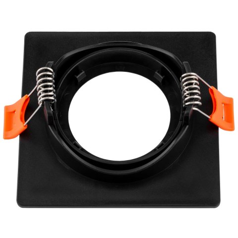 Oprawa Halogenowa Ruchoma Kwadrat Czarna GU10 MR16 VENTUS PLASTIK