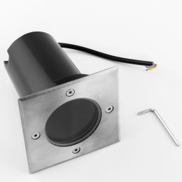 Oprawa Najazdowa Lampa Dogruntowa Wpuszczana GU10 IP65 IK09 Kwadrat CATIO 2