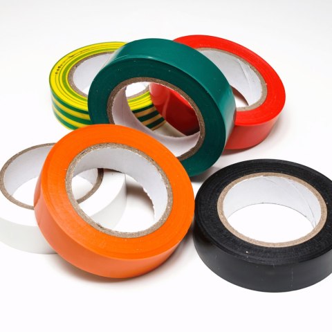 Taśma izolacyjna 15mm x 0,13mm ZIELONA 10m