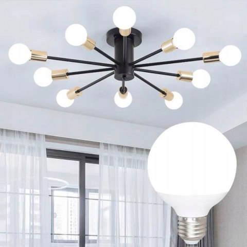 Żarówka E27 25W 3000K 2250lm G120 CIEPŁA Duża KULA Energooszczędna