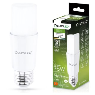 Żarówka LED E27 10W = 75W 1055lm 4000K Neutralna Stick LUMILED