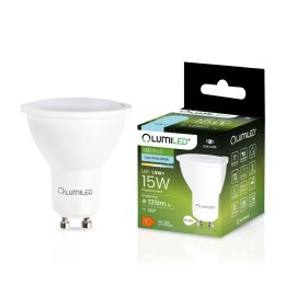 Żarówka LED GU10 1,5W = 15W 135lm 6500K Zimna 120° LUMILED