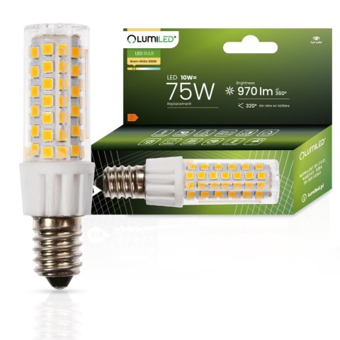 Żarówka LED Lodówka E14 T25 10W = 75W 970lm 3000K Ciepła Maszyna do SZYCIA