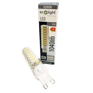 Żarówka LED kapsułka G9 12W 4000K barwa NEUTRALNA 1040lm