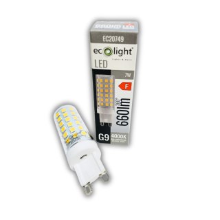 Żarówka LED kapsułka G9 7W 4000K Barwa NEUTRALNA 660lm