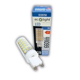 Żarówka LED kapsułka G9 7W 6500K Barwa Zimna 660lm