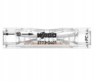 10x Złączka przelotowa WAGO 2773-2401 0,75-4 mm² drut 2773-2401