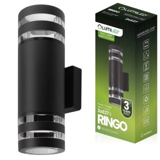 Lampa Ogrodowa Kinkiet Elewacyjny 2x E27 LED Góra Dół RINGO