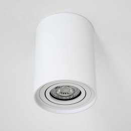 Oprawa Natynkowa HALOGEN Spot Tuba Ruchoma AMAT-L GU10 Okrągła Biała 115mm