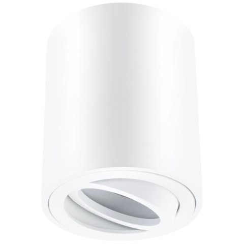 Oprawa Natynkowa HALOGEN Spot Tuba Ruchoma AMAT-M GU10 Okrągła Biała 84mm