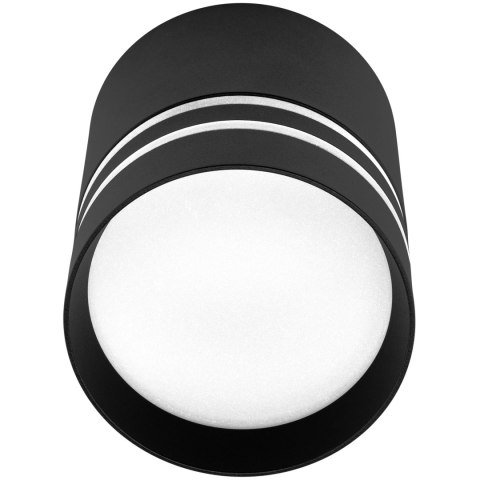 Oprawa Natynkowa HALOGENOWA Spot Tuba ARISA GU10 Okrągła Czarna 80mm