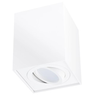 Oprawa Natynkowa HALOGENOWA Spot Tuba Ruchoma AMAT-L GU10 Kwadratowa Biała