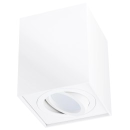 Oprawa Natynkowa HALOGENOWA Spot Tuba Ruchoma AMAT-M GU10 Kwadratowa Biała