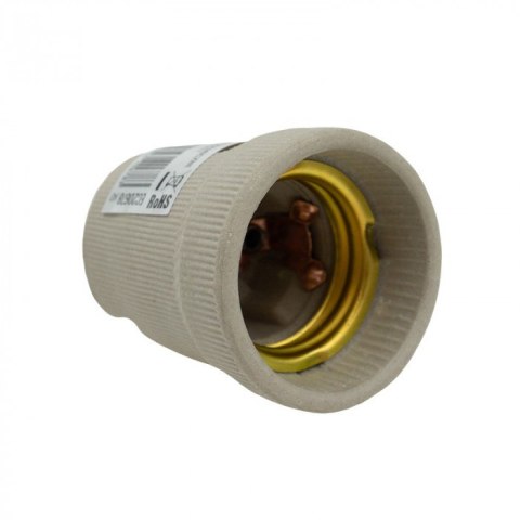 Oprawka ceramiczna E27 bez UCHWYTU blaszki