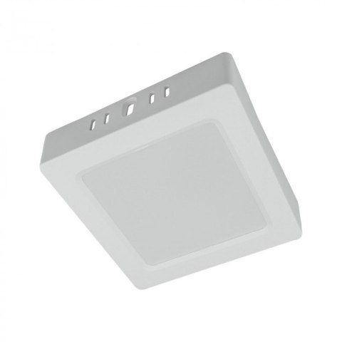 Panel LED 12W Natynkowy Kwadratowy Neutralny 1200lm 4000K PLASTIKOWY BIAŁY