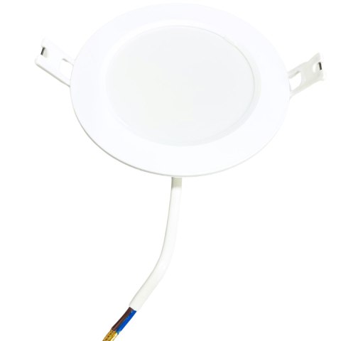 Panel LED 12W podtynkowy Okrągły Neutralny 1200lm 4000K PLASTIKOWY
