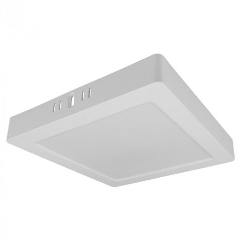 Panel LED 18W Natynkowy Kwadratowy Neutralny 1980lm 4000K PLASTIKOWY BIAŁY