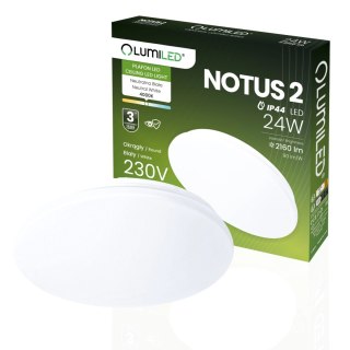Plafon LED Lampa Sufitowa Natynkowa 24W Okrągły IP44 38 cm
