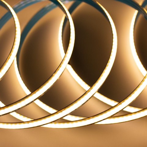 Taśma LED listwa COB 480LED 9W/m 3000K Ciepła 990lm/m IP20 24V DC 1m