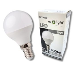 ŻARÓWKA LED KULKA E14 10W 4000K NEUTRALNA 900lm Kulka