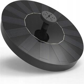 Fontanna Solarna LED Hermes Pływająca z Pompą 180l/h IP65 5 Dysz