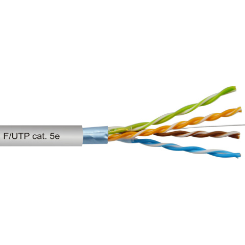 Kabel Sieciowy F/UTP cat.5e BiTLAN 200MHz Ekranowany LAN Wewnętrzny