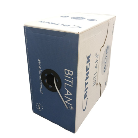 Kabel Sieciowy F/UTP cat.5e BiTLAN 200MHz Ekranowany LAN Wewnętrzny