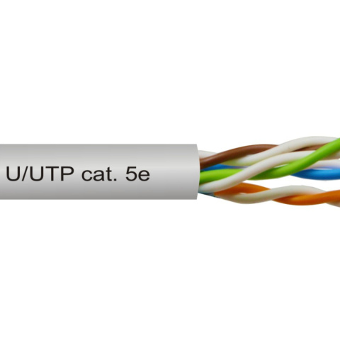Kabel Sieciowy Skrętka U/UTP cat. 5e BiTLAN 200MHz Wewnętrzny LAN
