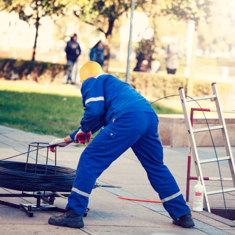 Kabel TELEFONICZNY ziemny DOMOFONOWY żel XzTKMXpw 2x2x0,5 = 4x0,5 1m