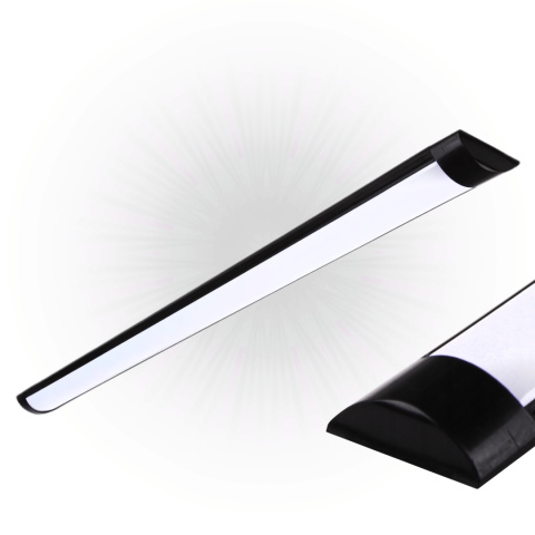 Czarna listwa LED Milagro 18W 4000K – energooszczędne źródło światła