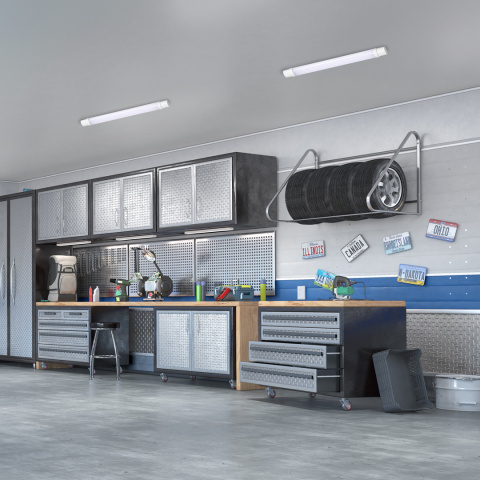 Lampa LED 60cm Hermetyczna PANEL 18W 60cm 1850lm 4000K IP65 Garaż Warsztat