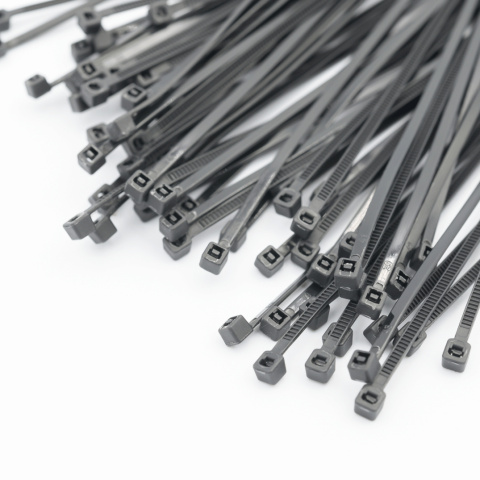 Opaski Zaciskowe Kablowe Czarne 3,6x400mm 100sztuk TRYTKI 40cm