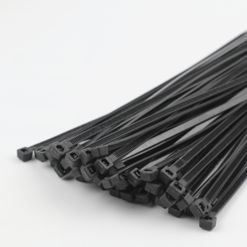 Opaski Zaciskowe Kablowe Czarne 3,6x400mm 100sztuk TRYTKI 40cm