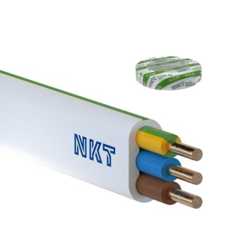 Przewód YDYp 3x2,5 NKT Instal PLUS Płaski 450/750V