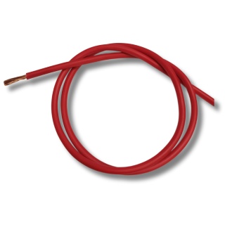 Przewód instalacyjny H05V-K (LgY) 1mm² linka Czarwona 1m