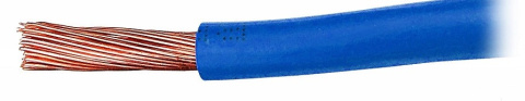 Przewód instalacyjny H05V-K (LgY) 1mm² linka NIEBIESKI 1m