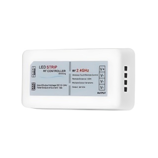 Sterownik do taśm LED Ściemniacz z pilotem dotykowy radiowy RF 12V 24V 3x4A