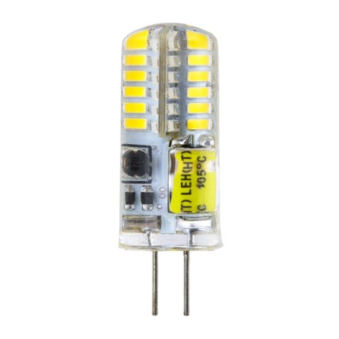 Żarówka LED G4 Kapsułka 4W = 30W 380lm 6500K Zimna 360° 12V Energooszczędna