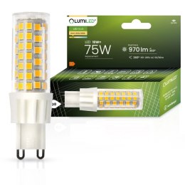Żarówka LED G9 10W = 75W 970lm 3000K SMD 2835 360° Barwa Ciepła