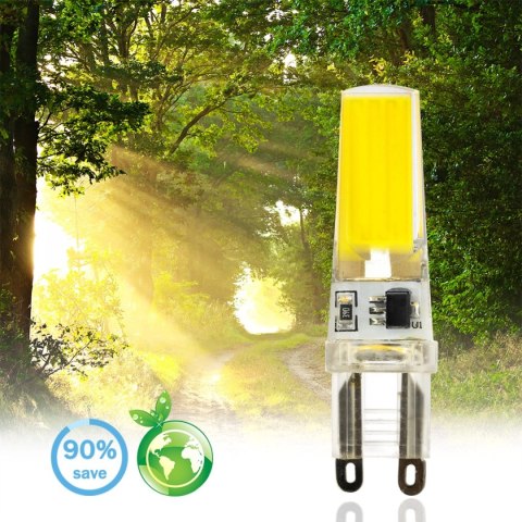 Żarówka LED G9 Kapsułka 5W = 50W 550lm 6500K Zimna 360° FILAMENT