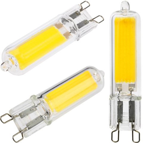 Żarówka LED G9 Kapsułka 5W = 50W 560lm 6500K Zimna 360° FILAMENT