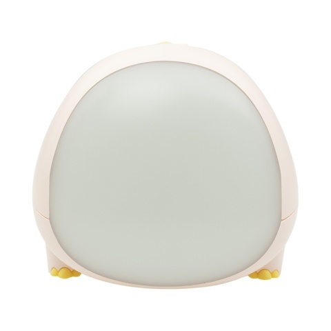 Lampka dinozaur różowy – widok z profilu