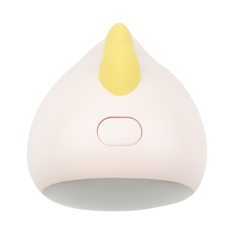 Silikonowa lampka LED w kształcie dinozaura w kolorze różowym