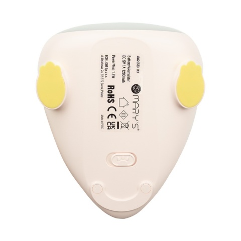 Lampka dinozaur z delikatnym światłem LED do pokoju dziecięcego