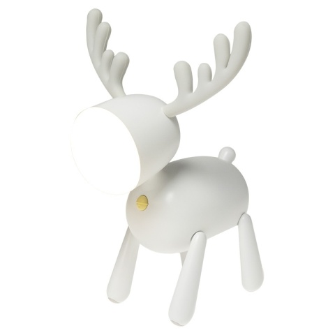 Zbliżenie na detale lampki Jelonek – bezpieczna dla dzieci obudowa