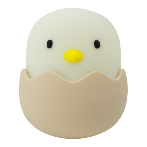 Delikatne światło nocne dla dzieci w formie pisklaka