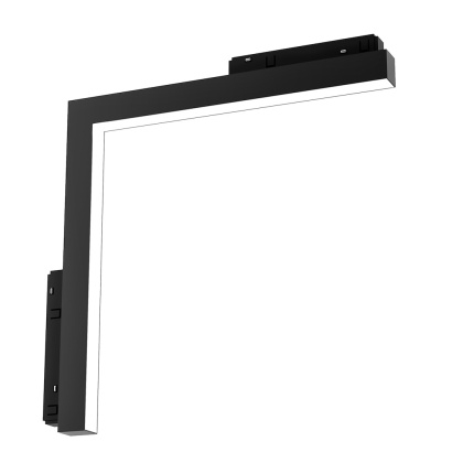 Lampa MAGNETIC TRACK L‑DOWN 24 W LED 4000 K czarna Milagro ML7166