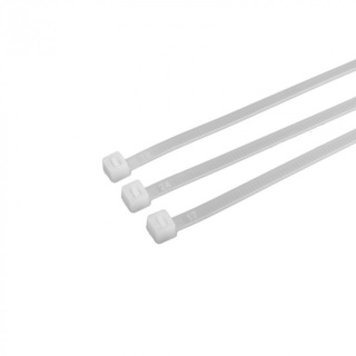 Opaski Zaciskowe Kablowe BIAŁE 4,6x300mm 100sztuk TRYTKI 30cm