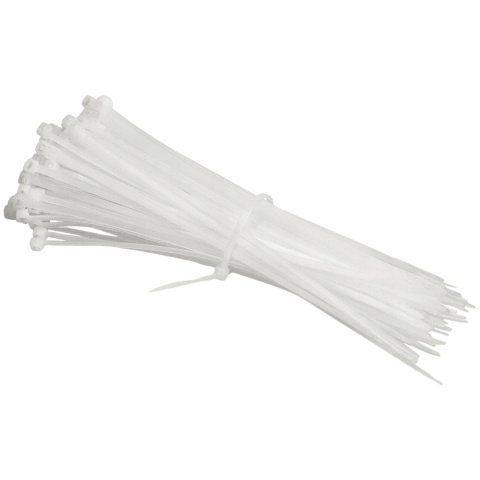 Opaski Zaciskowe Kablowe BIAŁE 7,6x500mm 50sztuk TRYTKI 50cm mocne GRUBE