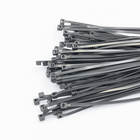 Opaski Zaciskowe Kablowe Czarne 7,6x750mm 50sztuk TRYTKI mocne GRUBE